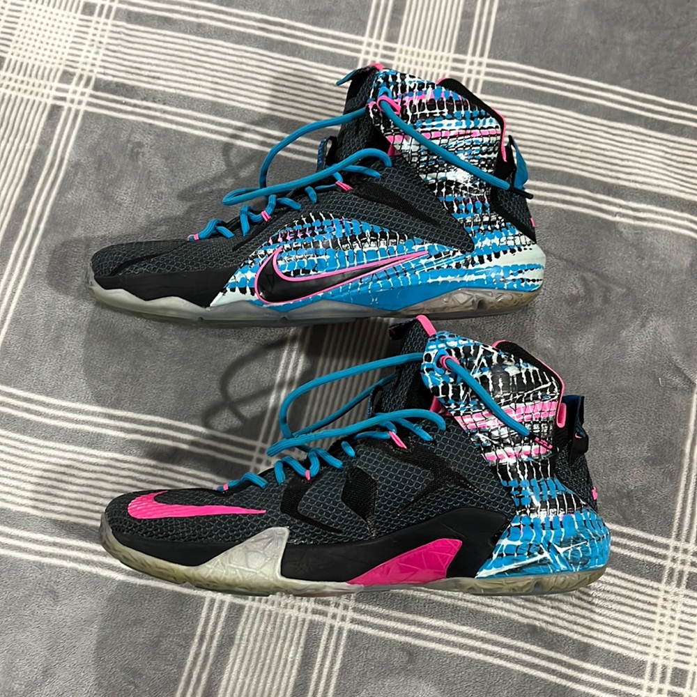 Nike Lebron 12 Chromosomes Basketball Shoes